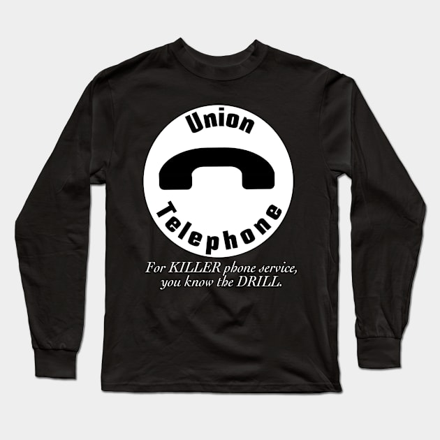 Slumber Party Massacre - Union Telephone Long Sleeve T-Shirt by WatchTheSky